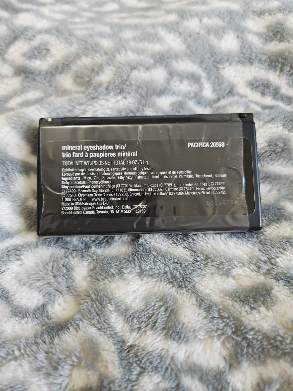 Beauticontrol Mineral Eye Shadow Trio Pacifica NEW Sealed