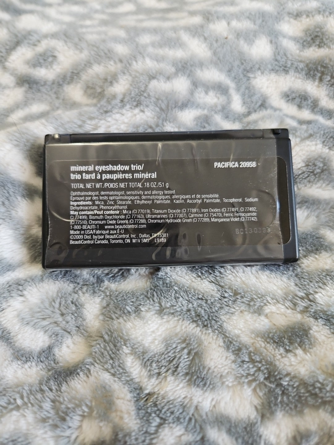 Beauticontrol Mineral Eye Shadow Trio Pacifica NEW Sealed