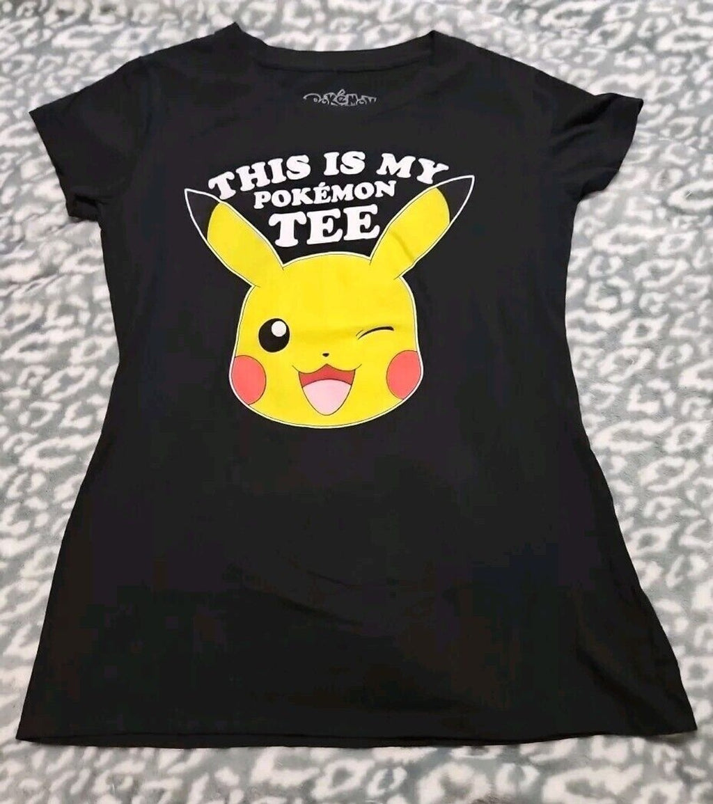 This Is My Pokemon Tee Women's Cut T-Shirt Size M