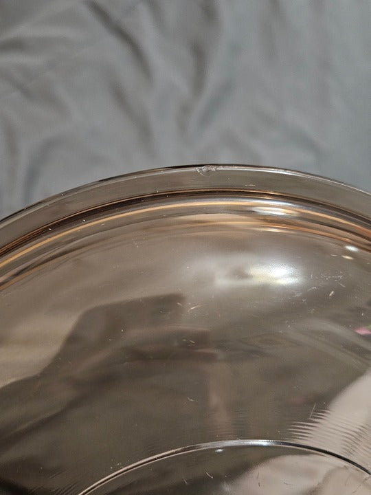 Vintage Pyrex Replacement Lid Pyrex Vision V2.5C Brown 8.5" Diameter