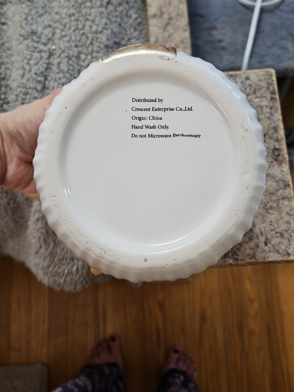 Target Bullseye Ceramic Mushroom Shaped Cookie Jar Candy Bowl 6" New
