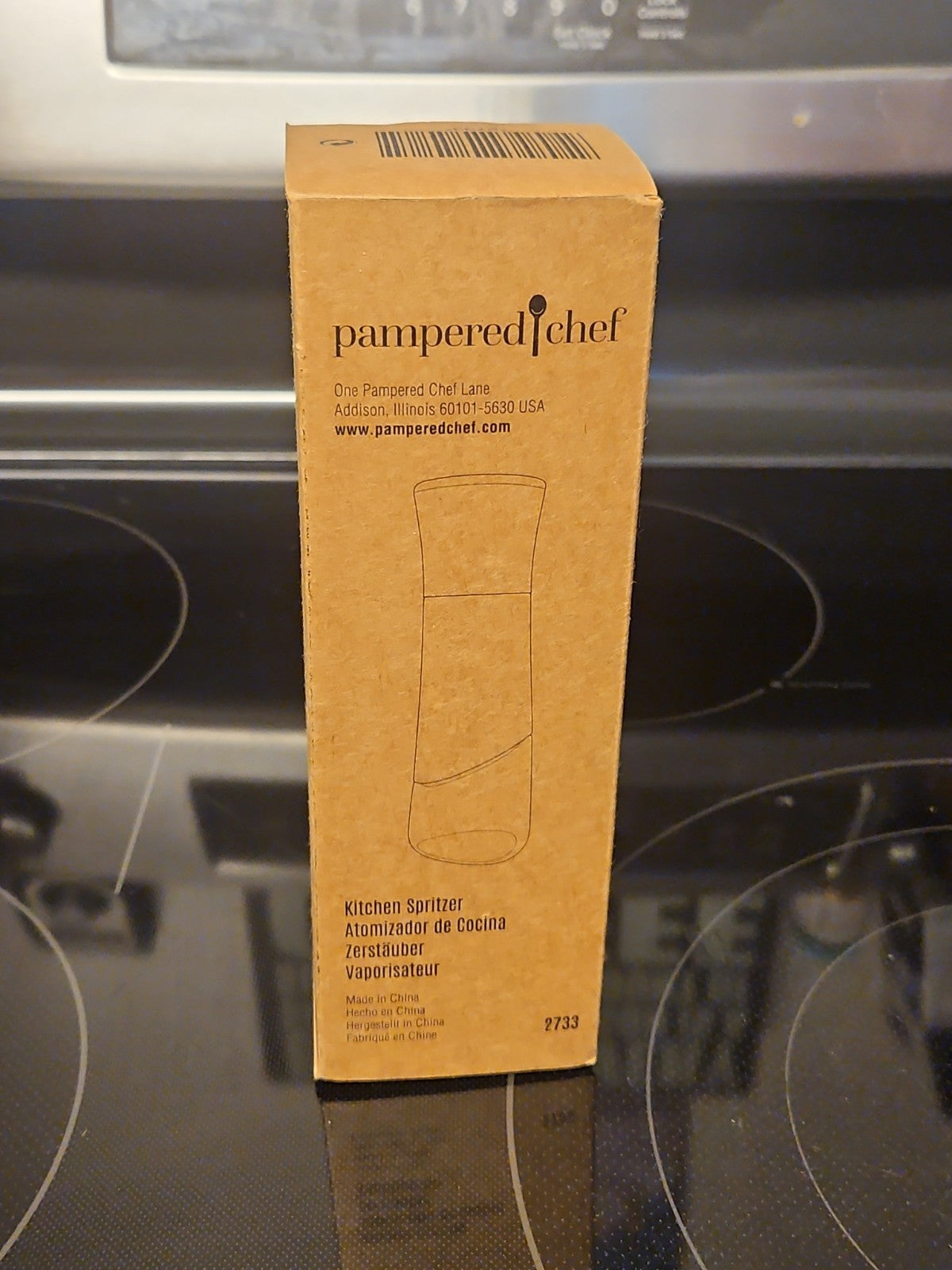 New in the Box Retired Pampered Chef Kitchen Spritzer #2733
