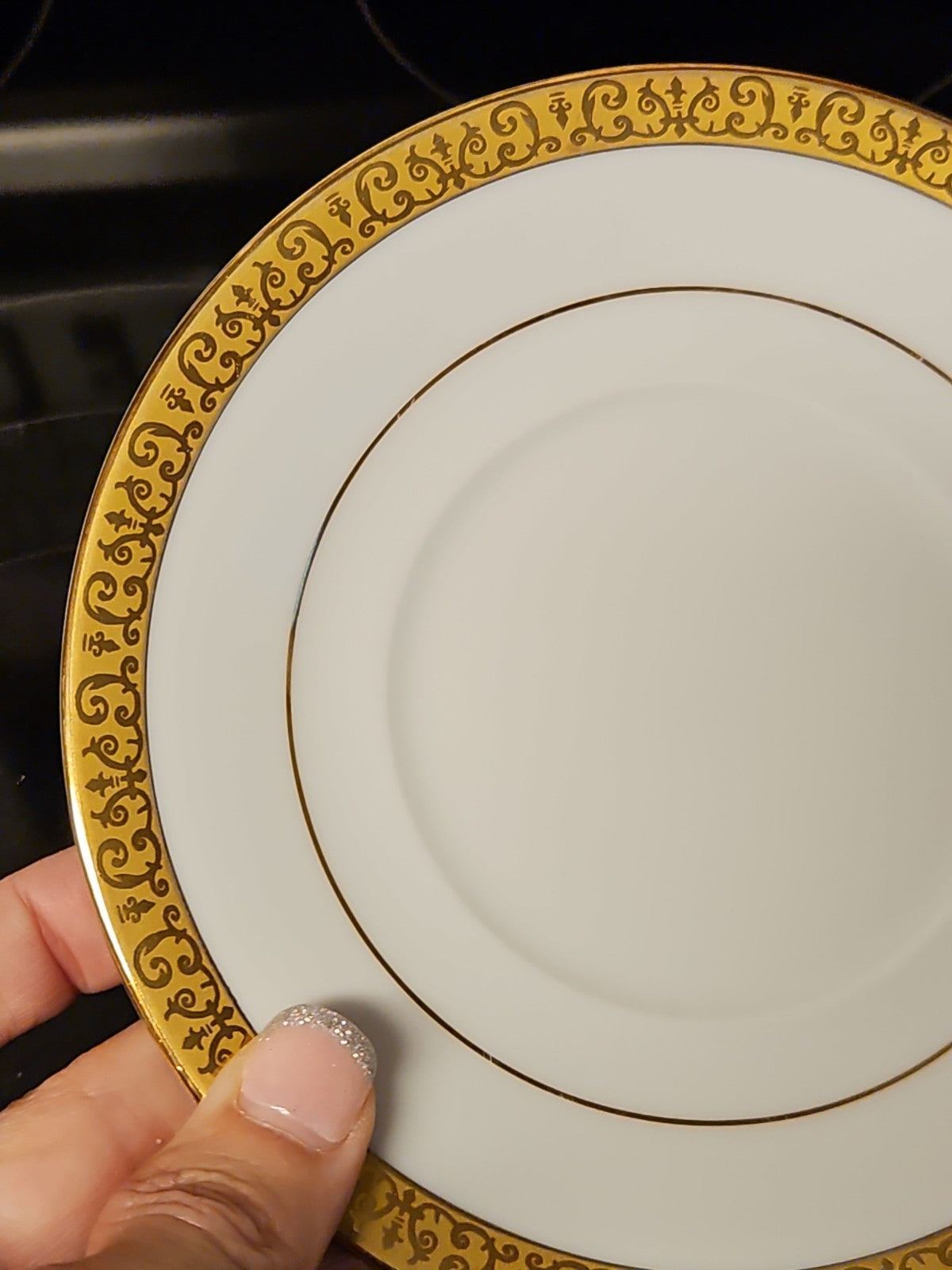 Vintage 1991 Royal Gallery Gold Buffet Cup and Saucer Set Near Mint