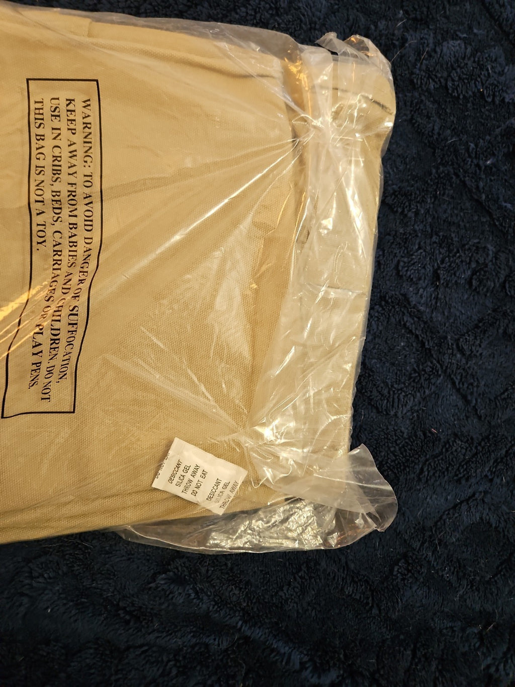 NWT Duluth Trading Co Mens Fire Hose Relaxed Fit Cargo Work Pants 46×30 Khaki