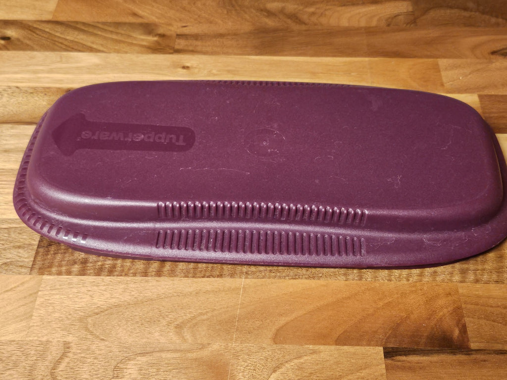 Tupperware Purple Microwave Pasta Maker Steamer Replacement Lid Only 7209A