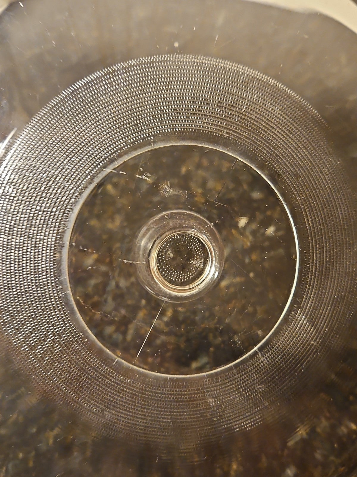 Vintage Clear Glass Lid - 11.5” Inside 12.25” Outside Casserole Slow Cooker Lid