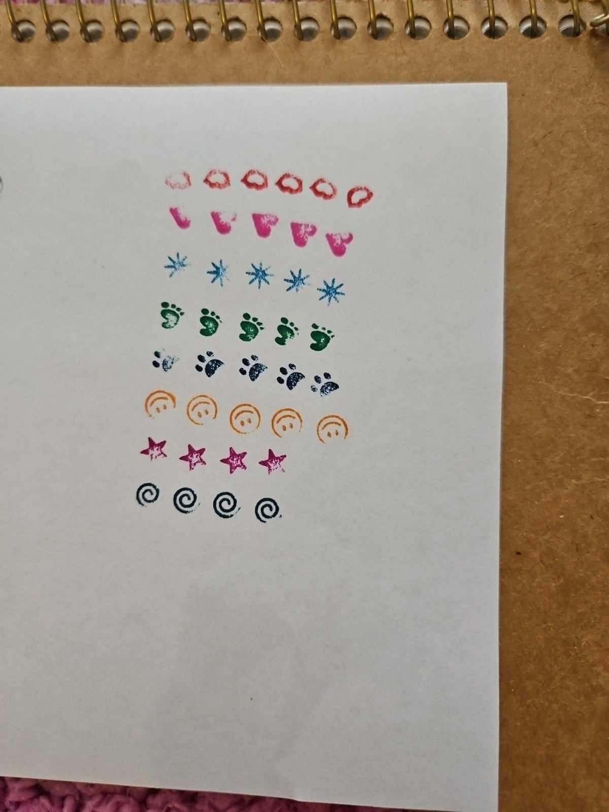 Pack Of 8 Crayola Mini Stampers Vintage 1994 Binney & Smith READ