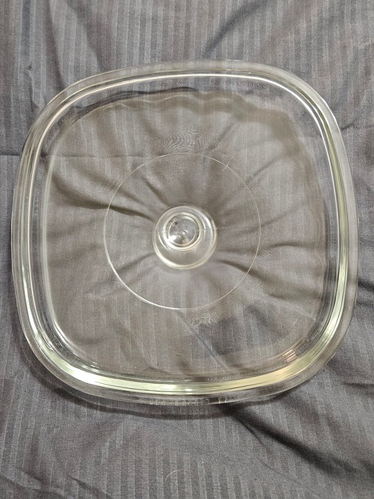Vintage Pyrex Replacement Lid Pyrex A9C Clear 8.75" Diameter EUC