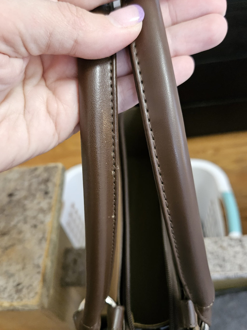 Miche Classic Brown Base Bag Double Handles