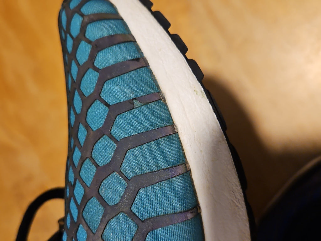 Adidas ZX Flux Xeno Bold Blue Men's Size 10 AQ7419 Reflective Torsion