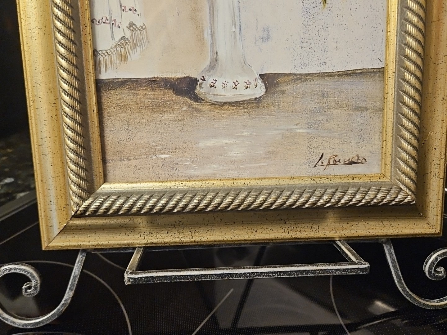 Framed Vintage Style Victorian Sink Bathroom Art Decor Print 17"x11"