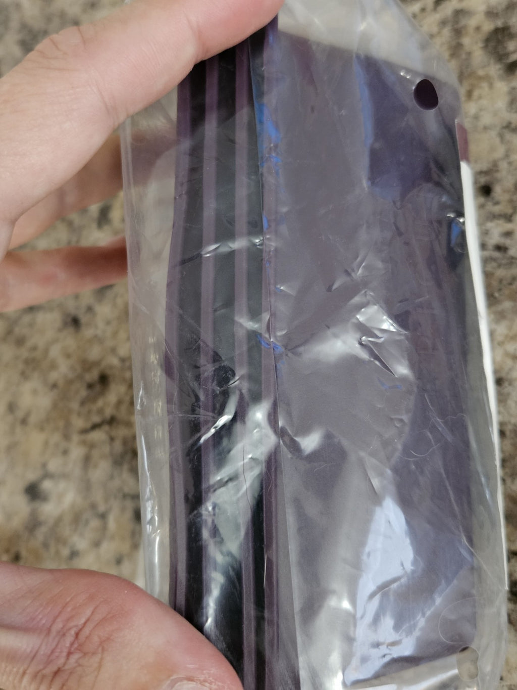 NIP Set of 4 Epicure Silicone Mini Loaf Pans Purple 6 x 3.5 x 1.75 Rectangle