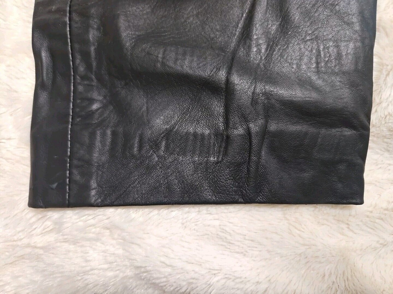 Womens Remi Leather Pants Black 6 Vintage 80s 90s Era Fully Lined, Super Soft