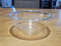 Vintage Pyrex #322 Colonial Mist Clear White Lace Floral 1 L Bowl