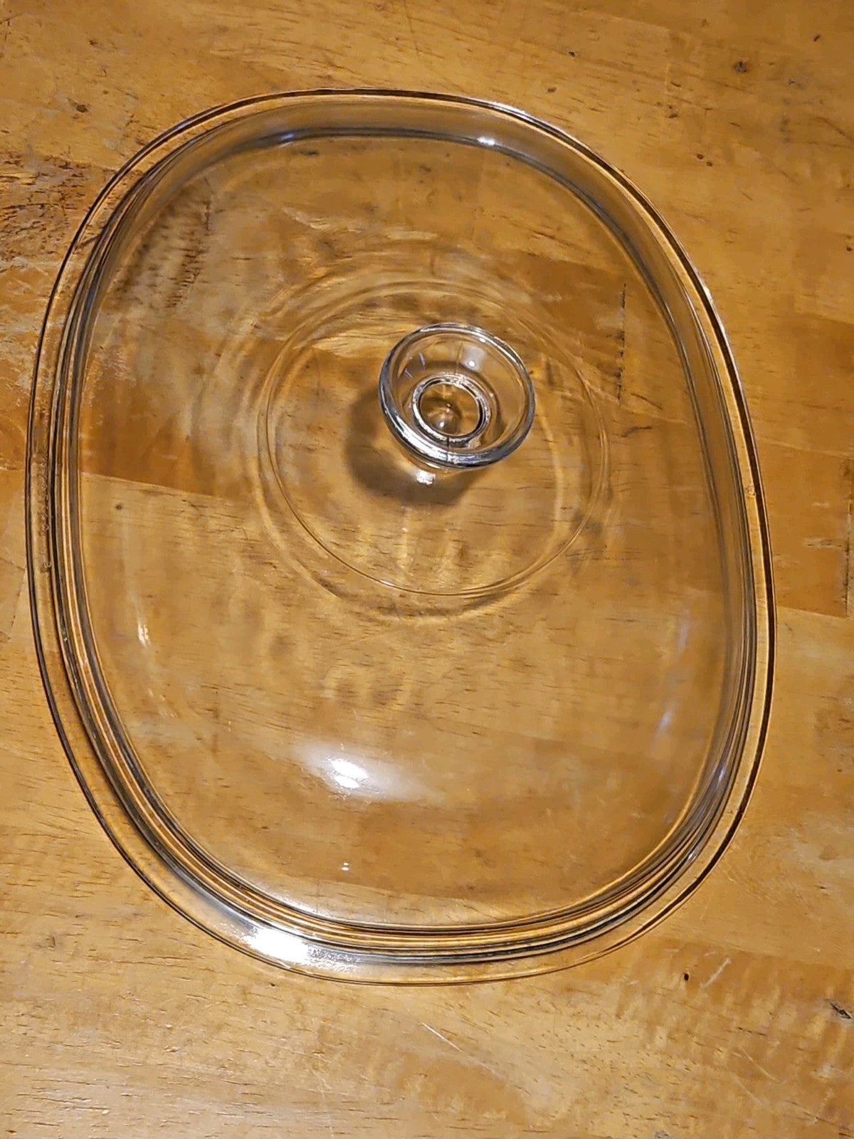 Vintage Corning Ware Pyrex Oval Glass F-14-C Replacement Lid Only