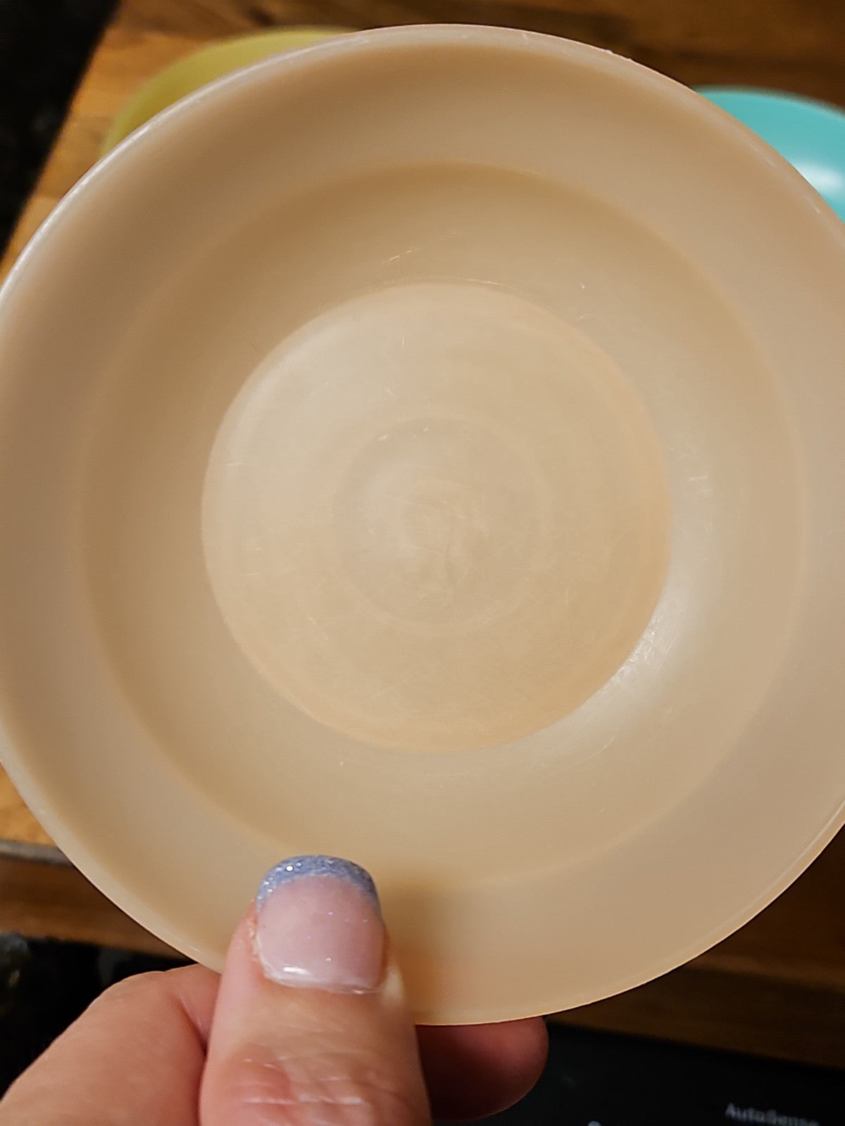 Vintage Tupperware Pastel Small Dessert Berry Bowls Set of 4 #154