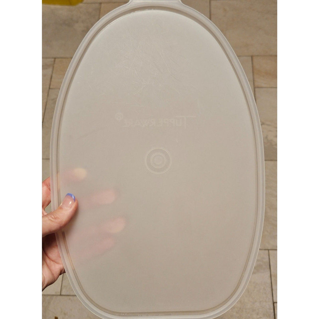 Vintage Tupperware Replacement Lid #488 for Flavor Saver Ham Roast Meat Keeper