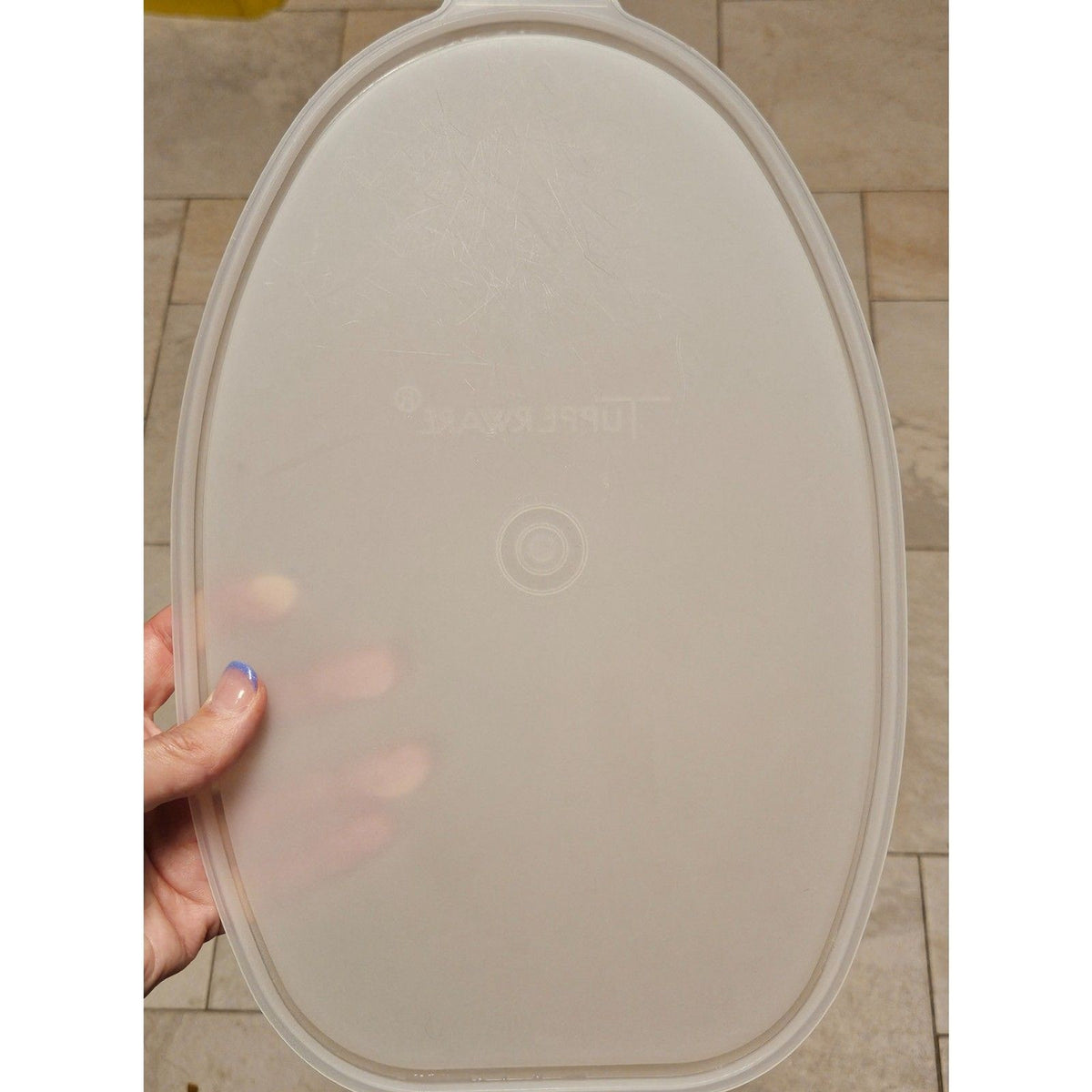 Vintage Tupperware Replacement Lid #488 for Flavor Saver Ham Roast Meat Keeper