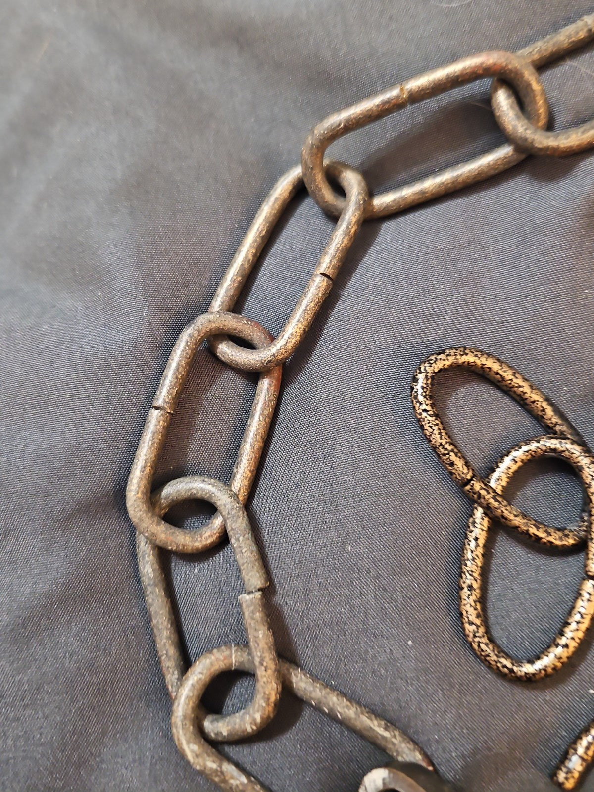 Vintage Look Chain Link for Lamps, Projects -  21 Links + Hardware, 2 Styles