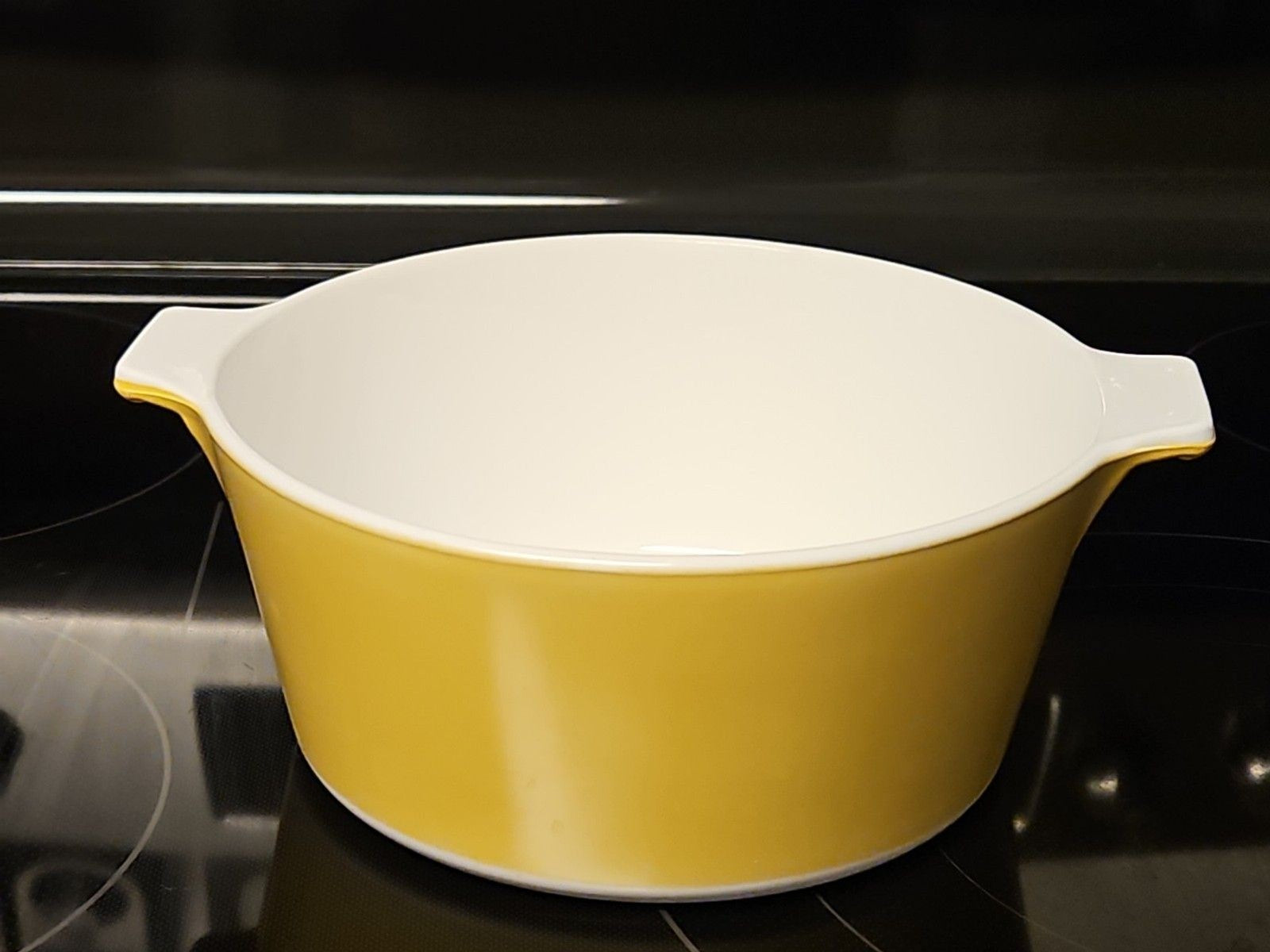 Vintage Corning Ware Casserole Dish B-1 3/4-B - 1.75 QT Harvest Gold