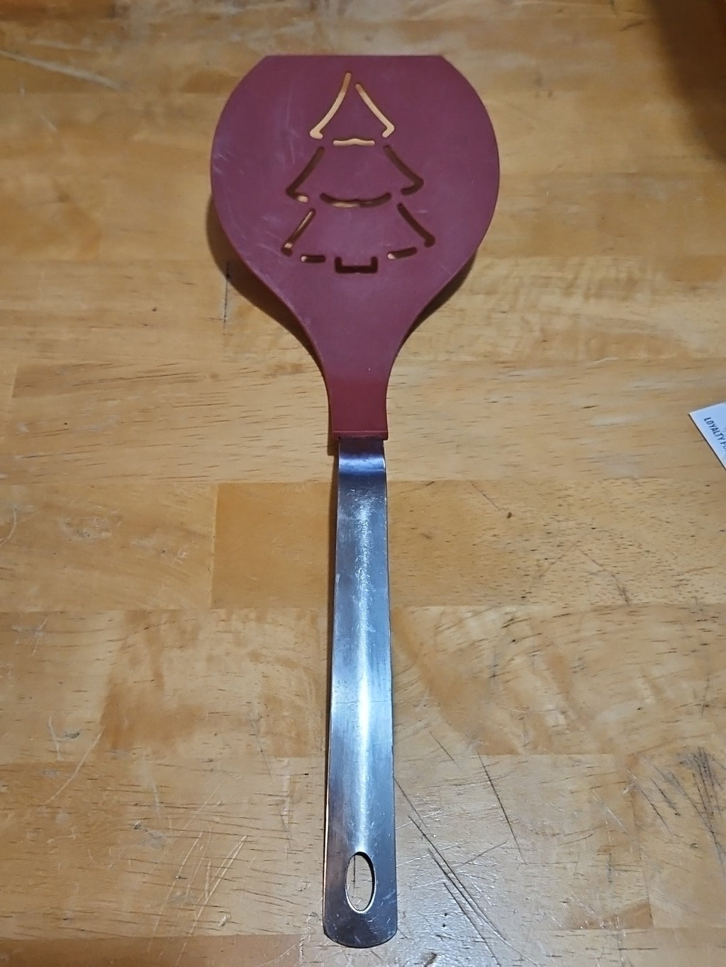 NORDIC WARE Christmas Tree Pancake Cookie Spatula w/ Christmas tree design
