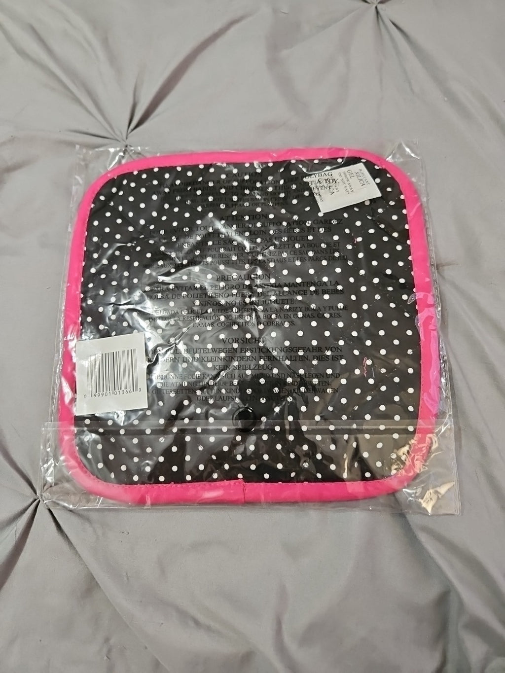 New In Package Pampered Chef Paisley Polka Dot Potholder Oven Pad #1366
