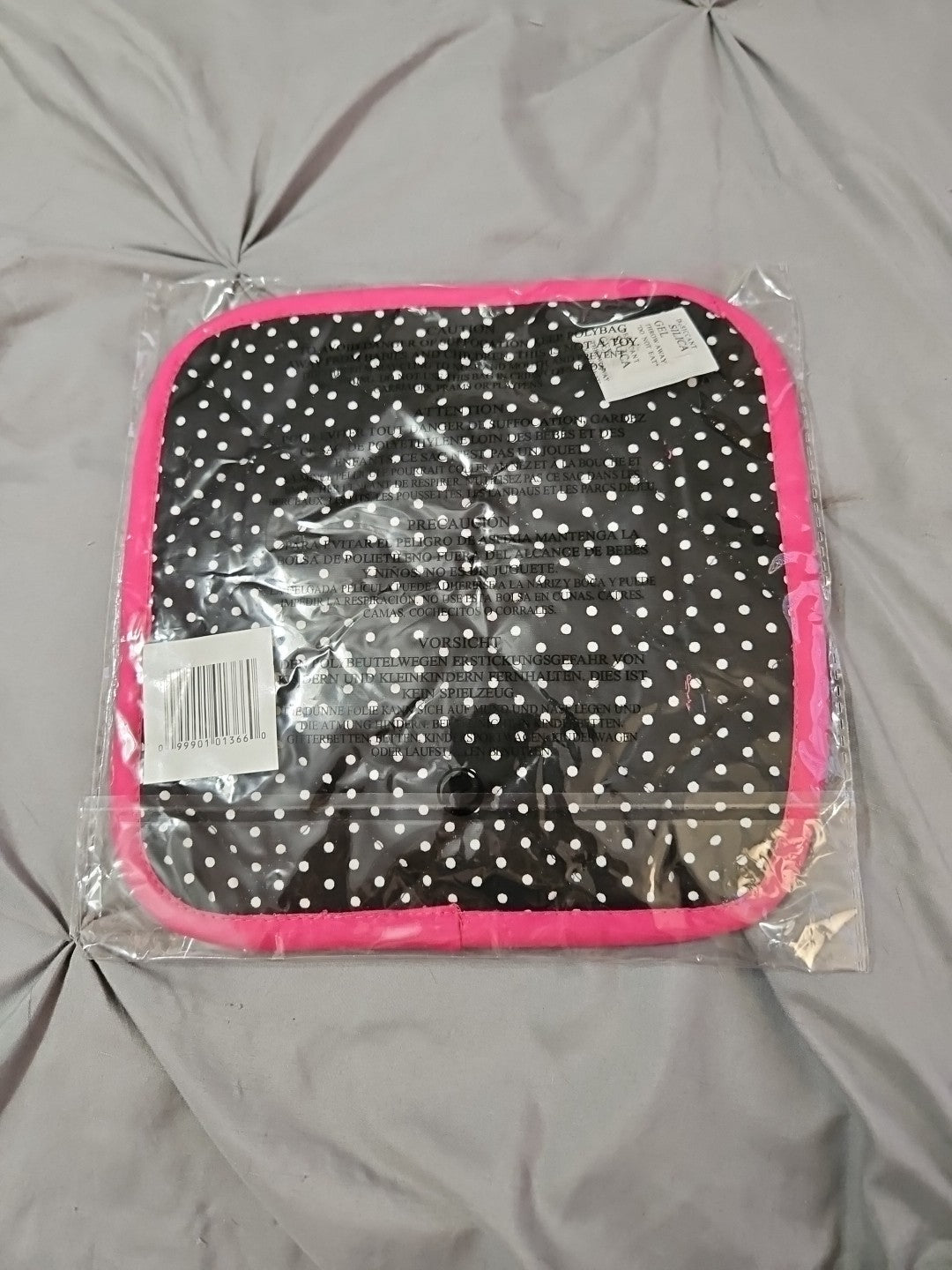 New In Package Pampered Chef Paisley Polka Dot Potholder Oven Pad #1366