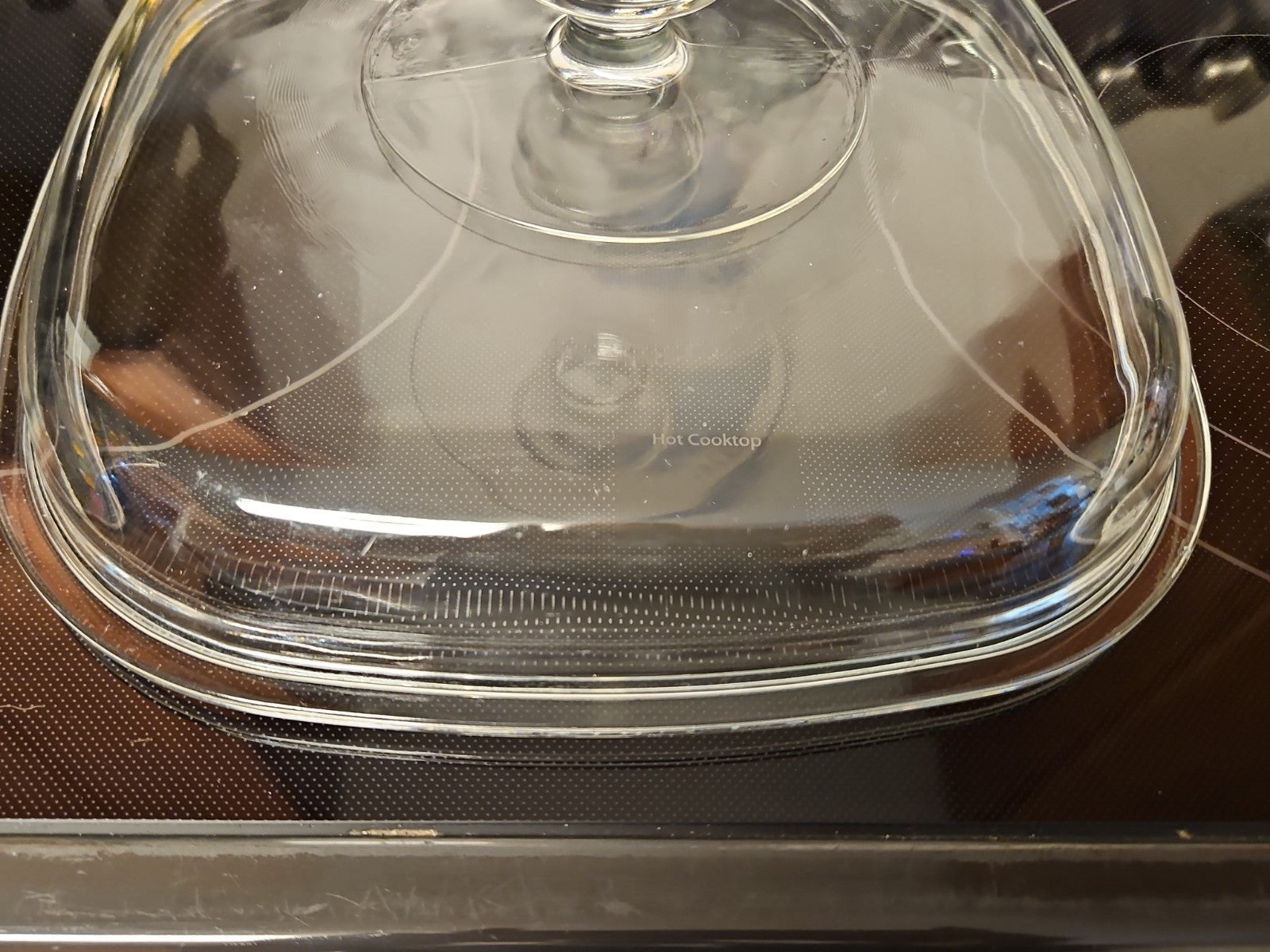 Vintage Pyrex Dome Glass Lid A-12-C for Corning Ware 10" x 10" Square Casserole