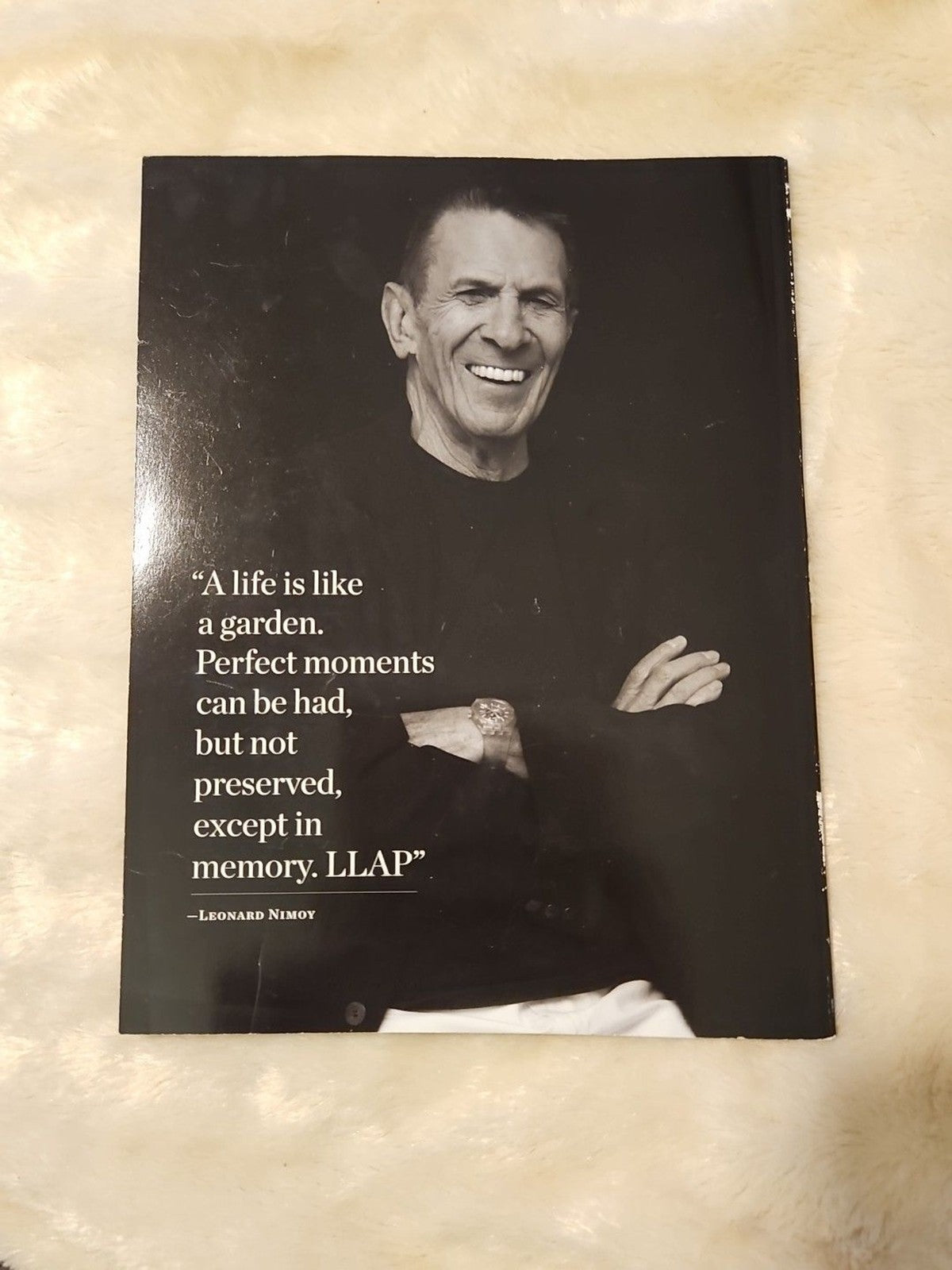 Star Trek Leonard Nimoy Mr. Spock 1931-2015 CBS Watch! Commemorative Edition
