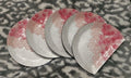 Set Of 5 Bonne Couleur Electroforming Cloisonne Enamel Side Dishes Trinket Trays