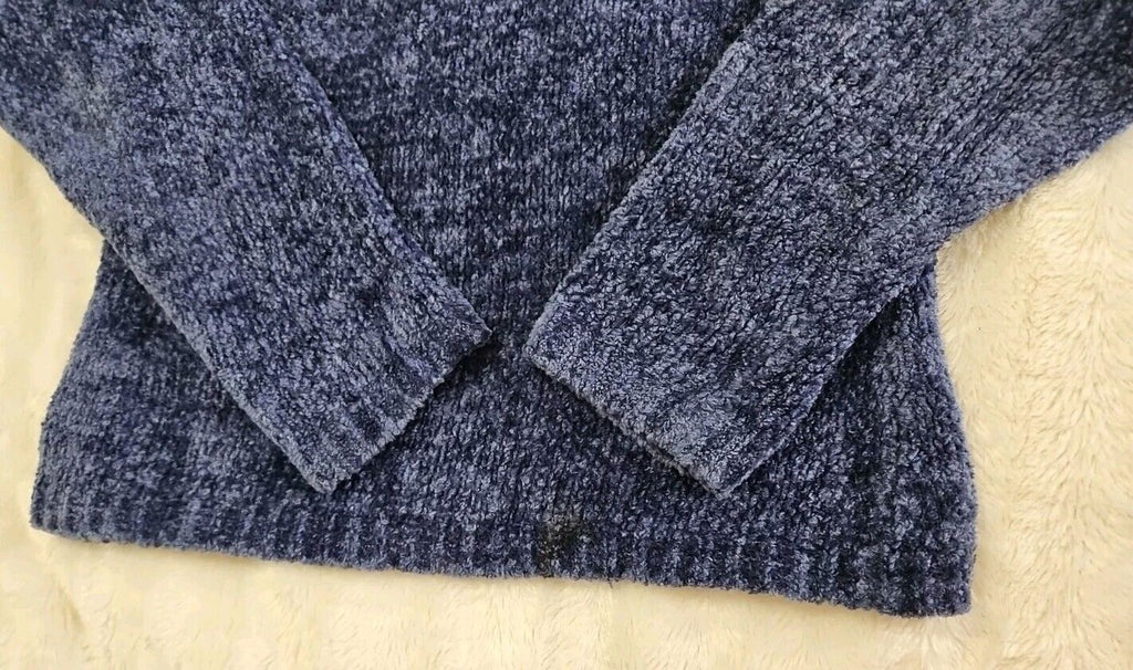 Weathervane Women’s Plush Knit Sweater Perriwinkle Blue Super Soft! Size M