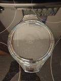 Vintage Pyrex JAJ England Clear Glass Cinderella Casserole Dish Lid Only 6" #102