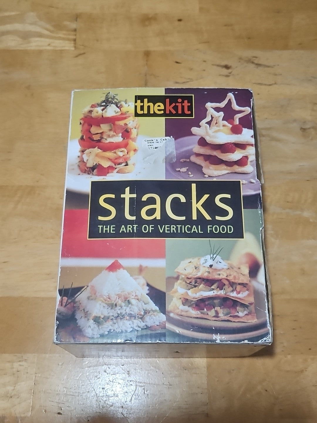 Stacks Kit The Art Of Vertical Food Stainless Steel Cooking Molds EUC