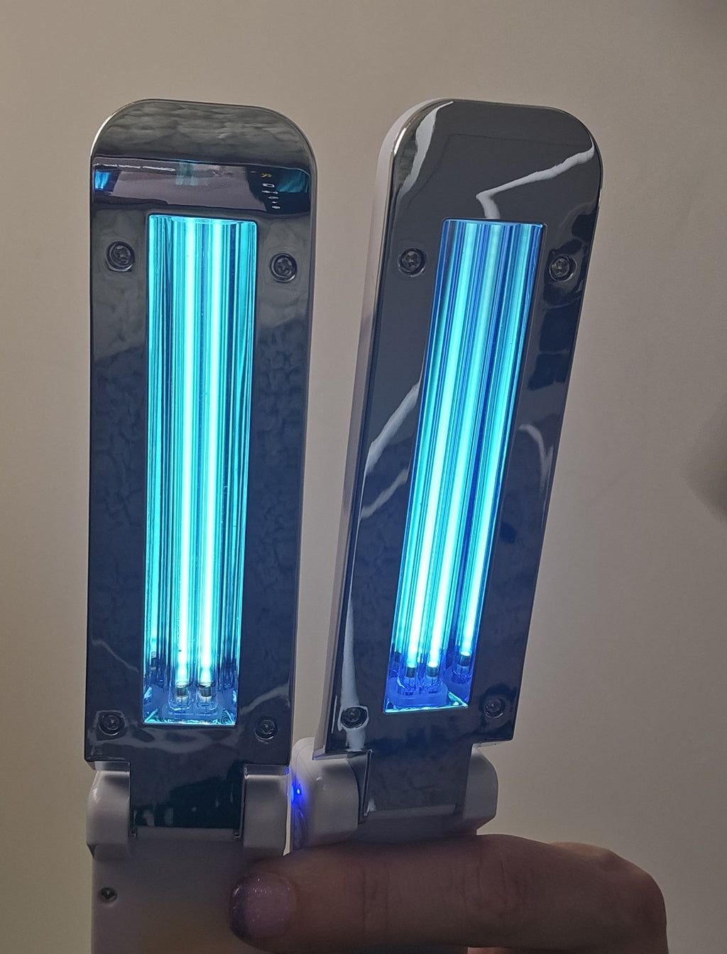 Lot Of 2 STN Enterprises Portable UV Sterilizer USB Or Battery Power READ