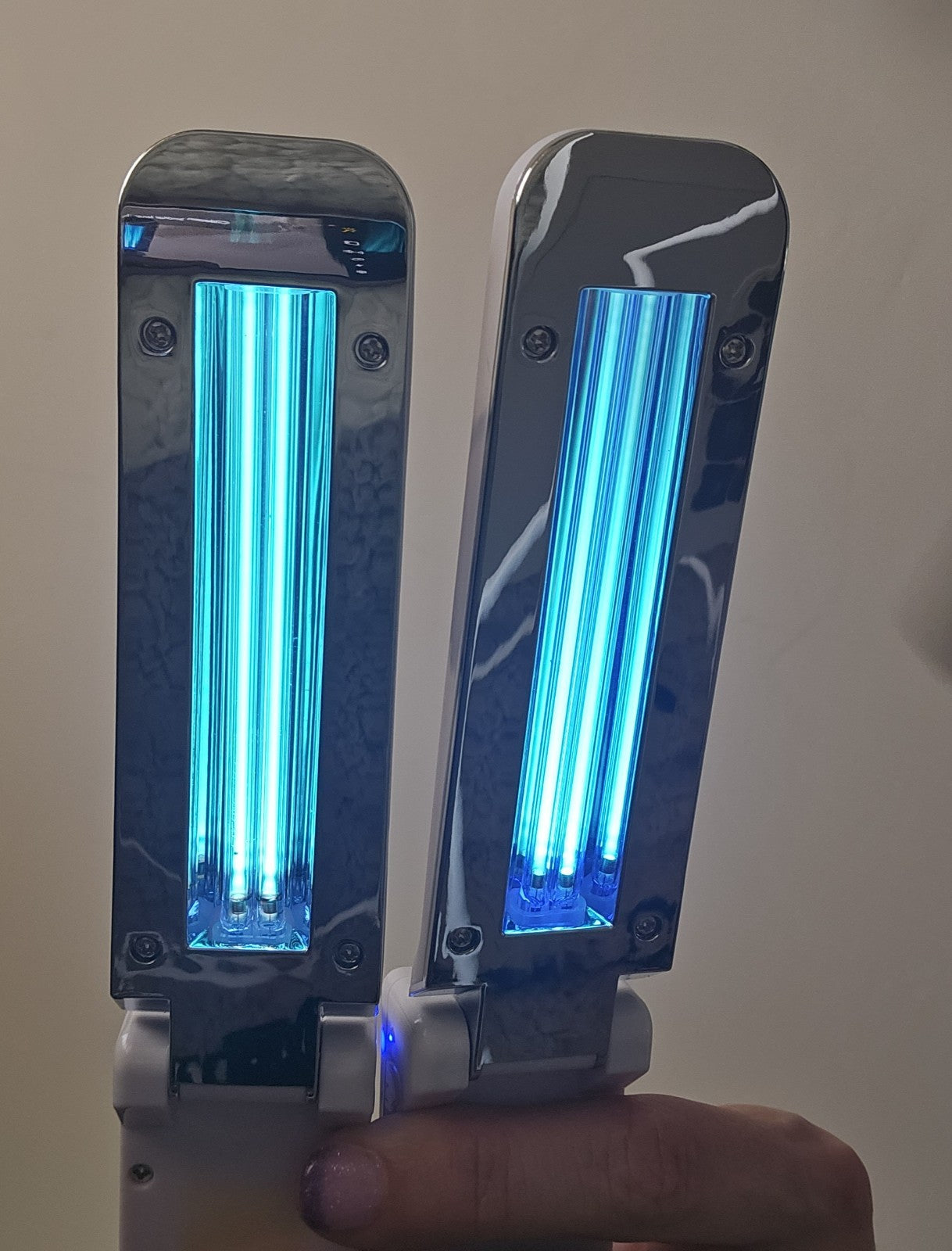 Lot Of 2 STN Enterprises Portable UV Sterilizer USB Or Battery Power READ