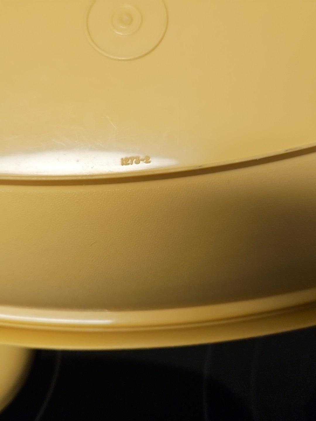 Vintage Tupperware Microwave Steamer #1273 Harvest Gold 3 Piece Set