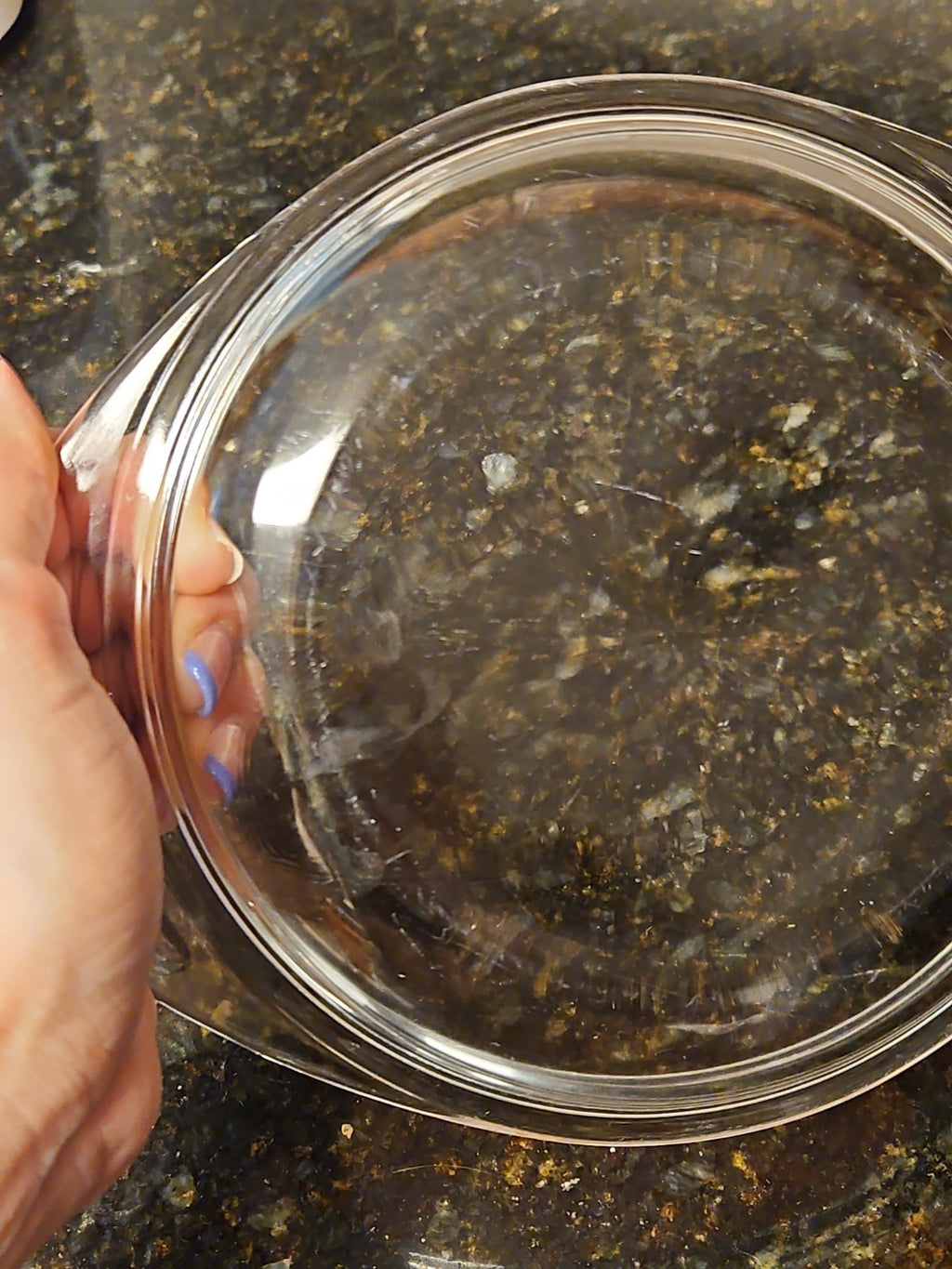 Vintage Pyrex 682-C 26 Clear Glass Casserole Dish Cover Replacement Lid Only
