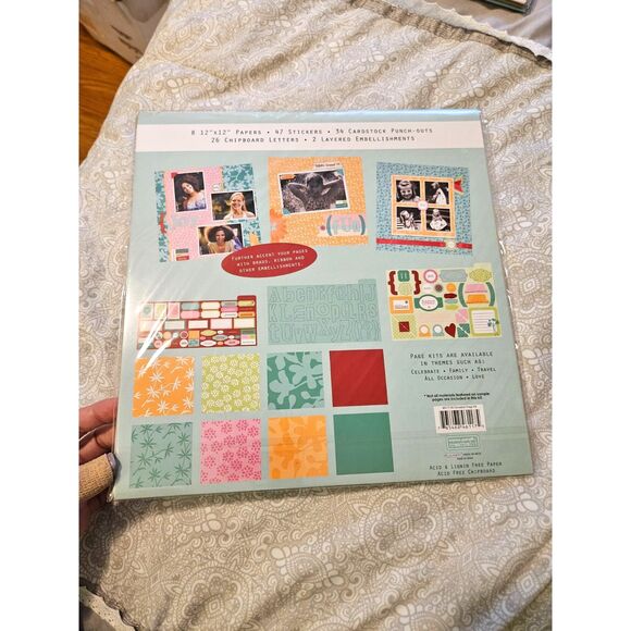 NIP Perfect Pages All Occasion 12x12 Scrapbooking Page Kit - New, sealed.