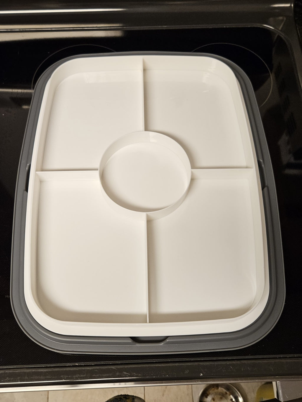 Prepworks by Progressive Collapsible Entertaining Carrier With Serving Tray