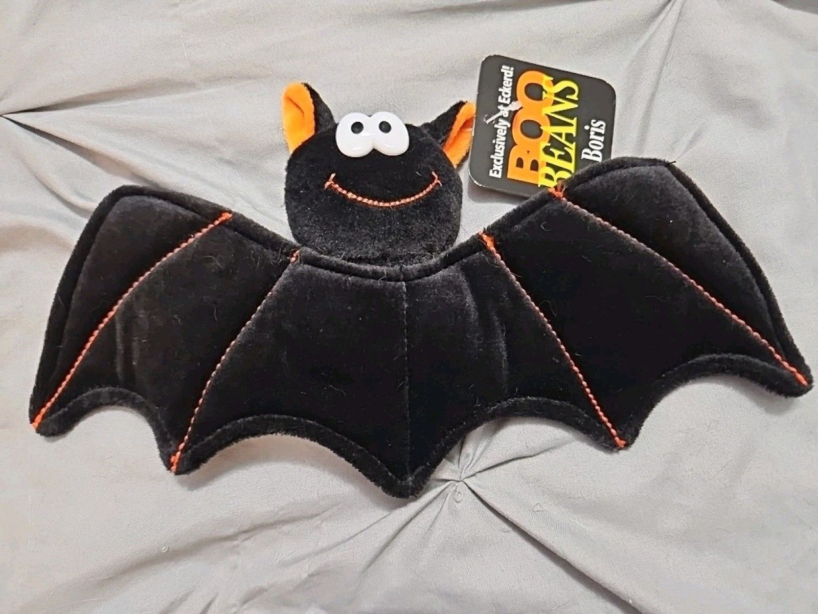 NWT Boo Beans BORIS THE BAT PLUSH STUFFED TOY 9" X 5"