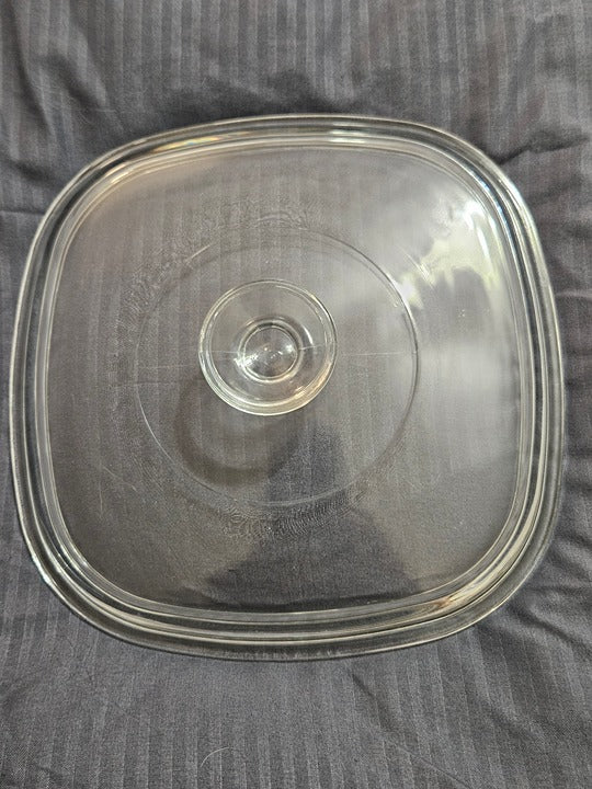 Vintage Pyrex Replacement Lid Pyrex A9C Clear 8.75" Diameter EUC