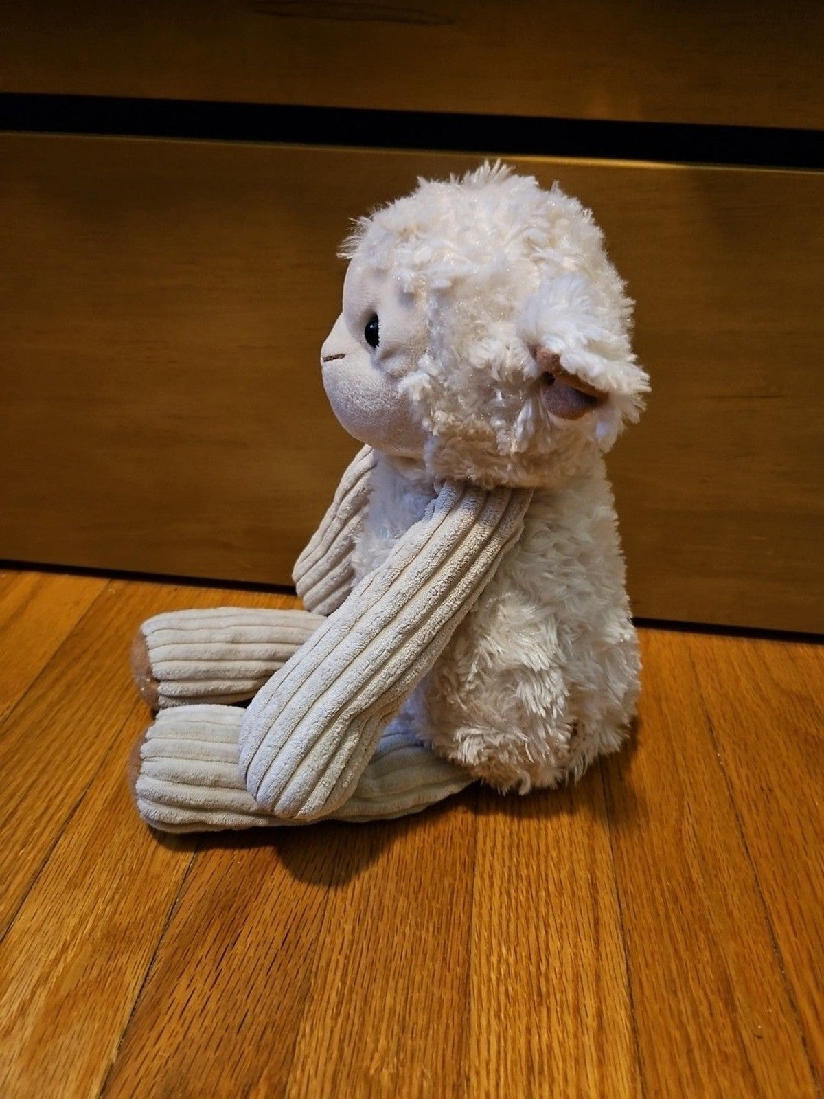 Scentsy Buddy Lenny The Lamb Plush Stuffed Animal Retired Zip Closure