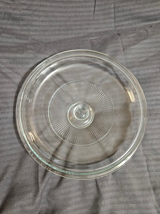 Vintage Pyrex Replacement Lid Pyrex G5C Aqua tint 8" Diameter EUC