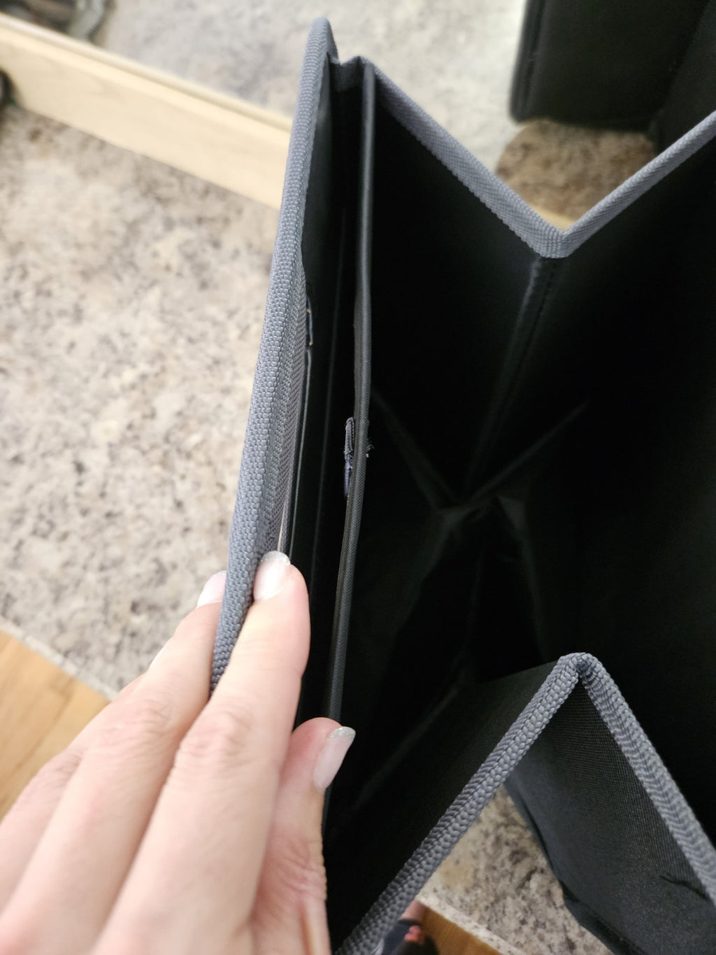 NIP Meori Collapsible Trunk Organizer Portable Double File Organizer Caddy