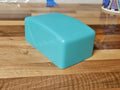Tupperware Impressions Large Butter Dish 1-Pound #3392A Teal Replacment Lid Only