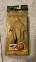 Toybiz Lord Of The Rings LOTR Council Legolas 6.5" Elf Action Figure 2005 NIB