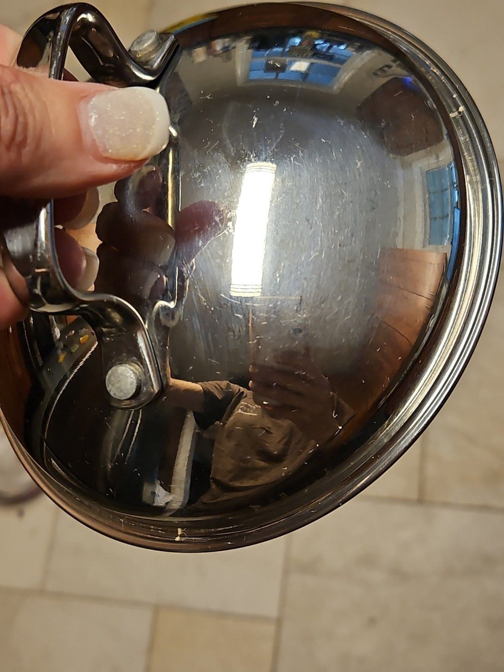 Belgique Classique 5.75" Stainless Steel Dome Replacement Lid Only