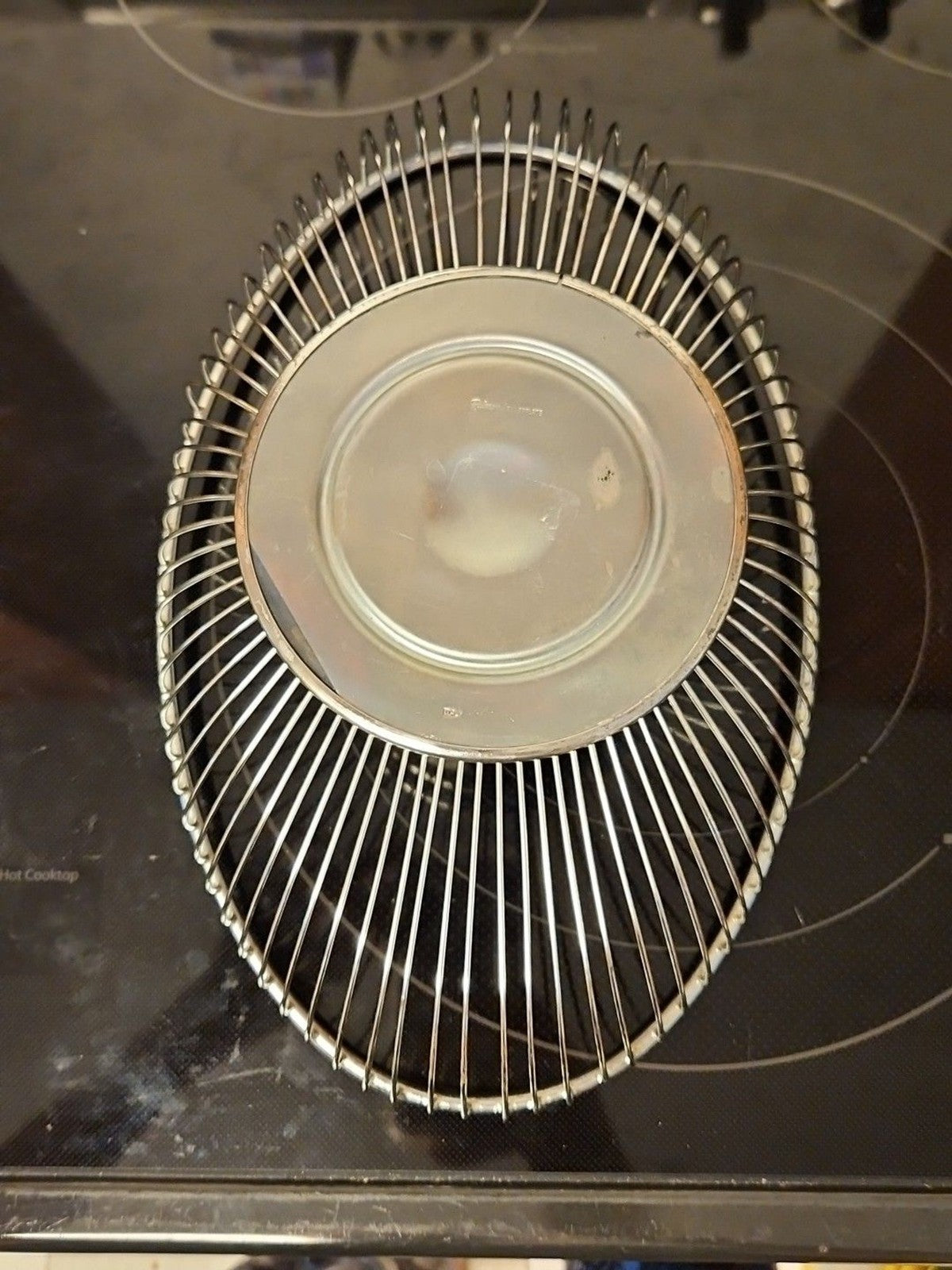 Vintage Raimond Silverplate 12" x 7.5" Wire Bread Basket Serving Bowl