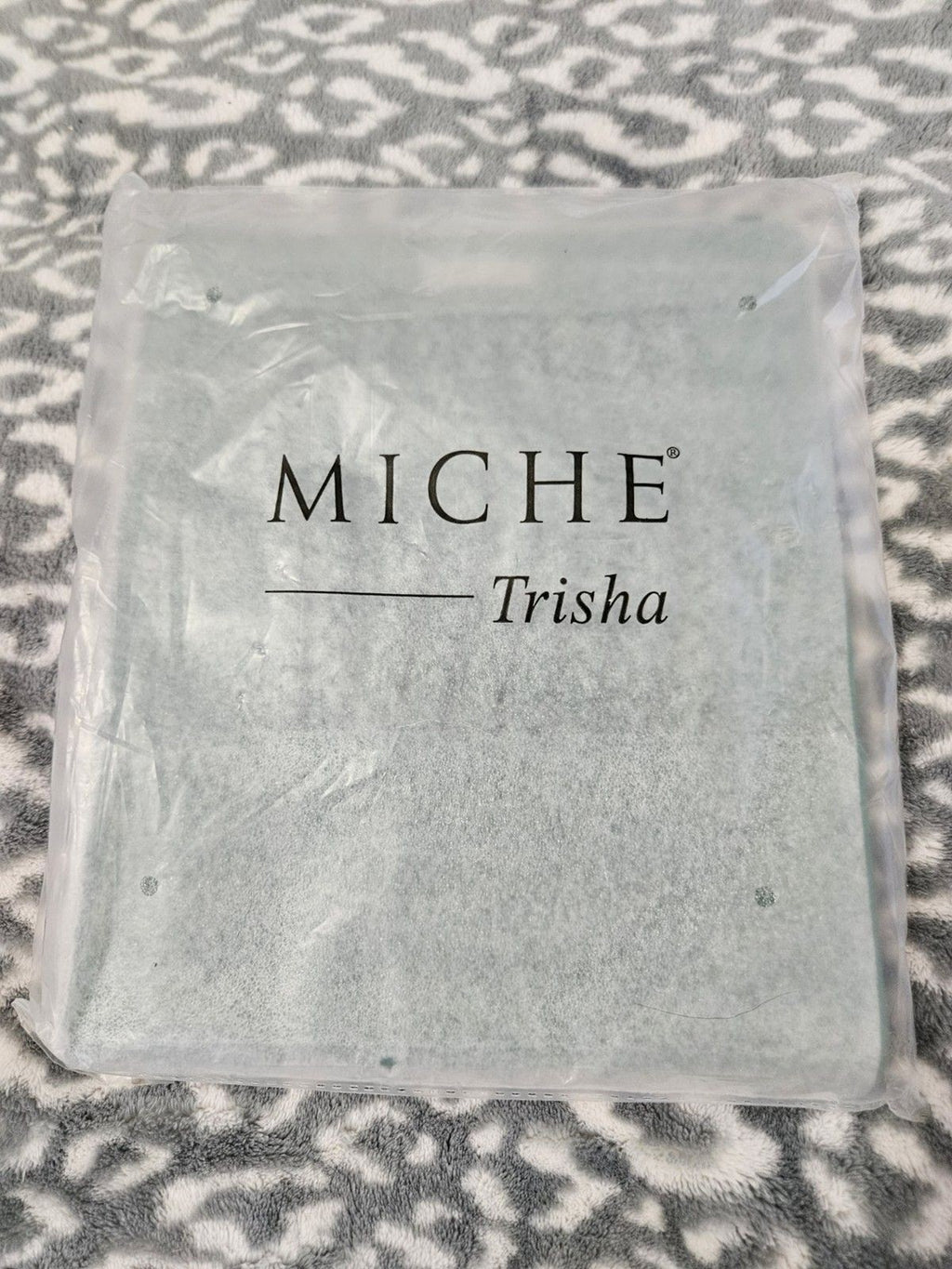 New In Package Retired Miche Trisha Petite Shell Teal Green Faux Leather