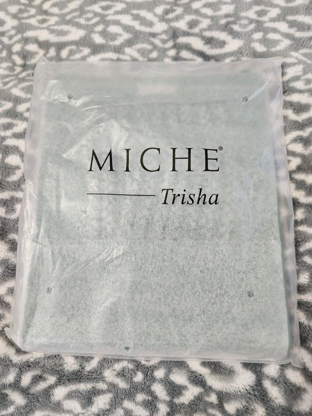 New In Package Retired Miche Trisha Petite Shell Teal Green Faux Leather